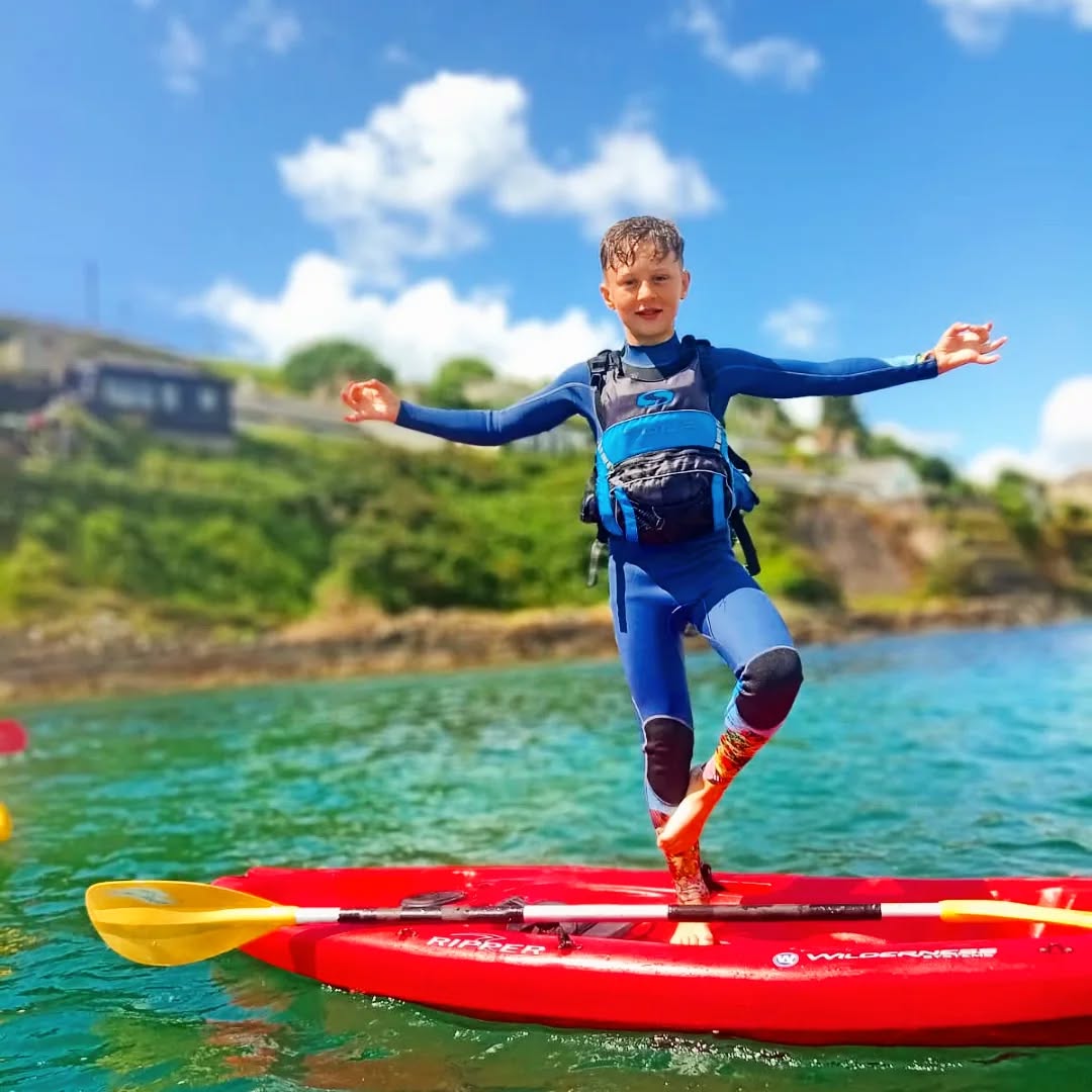 Young camper at Ardmore summer camp